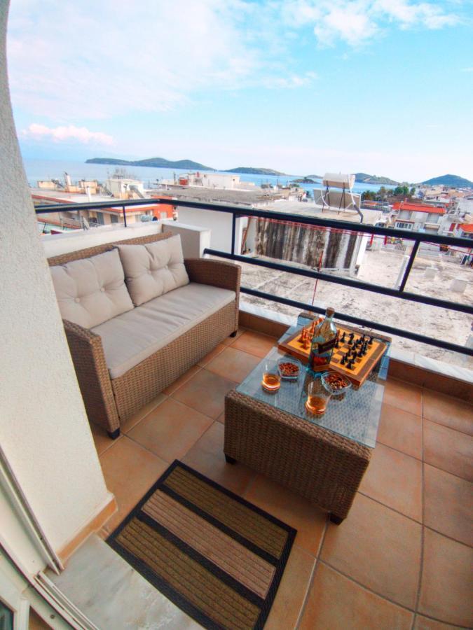 Seagull Apartments เนอาเปรามอส ภายนอก รูปภาพ